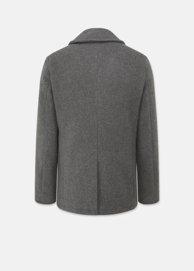 Peacoats*Gloverall Admiralty Peacoat FC Grey