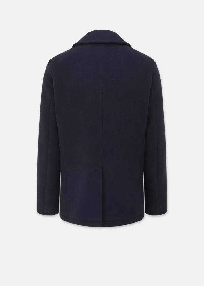 Peacoats*Gloverall Admiralty Peacoat FC Navy