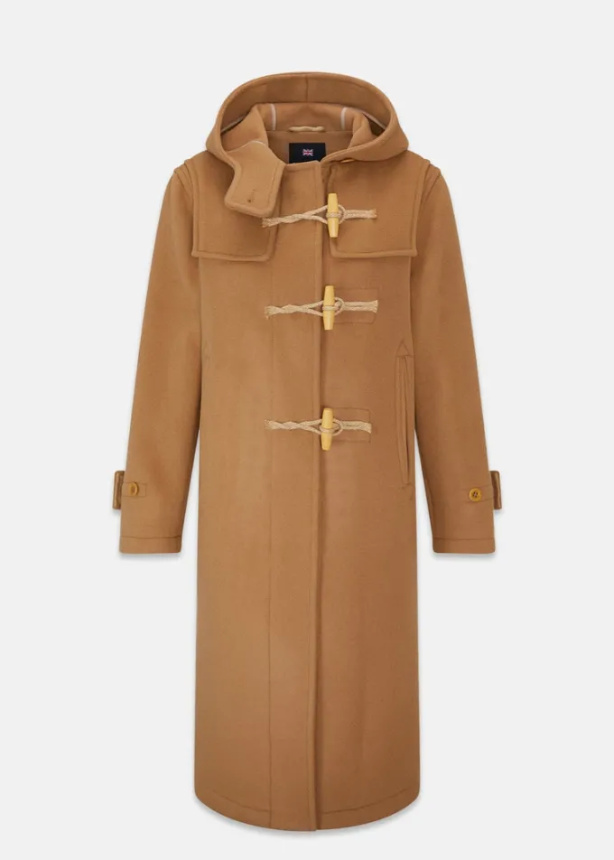 Duffle Coats*Gloverall Austen Duffle Coat Camel
