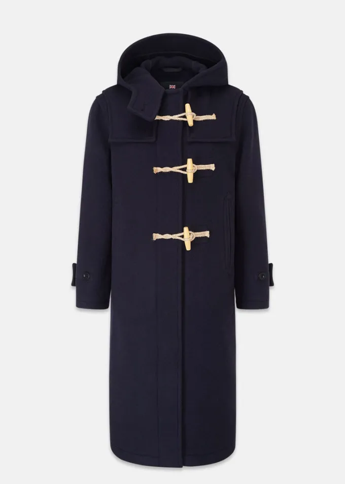 Duffle Coats*Gloverall Austen Duffle Coat Navy