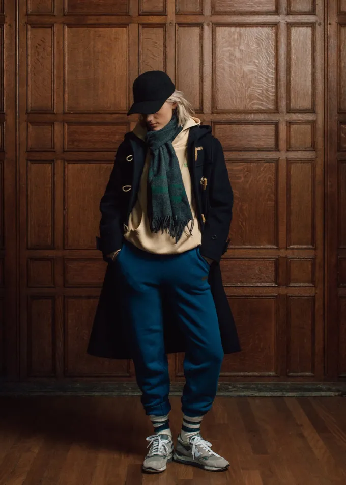 Duffle Coats*Gloverall Austen Duffle Coat Navy