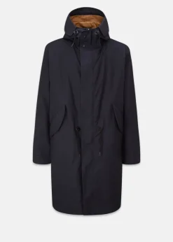 Overcoats*Gloverall Bennett Parka Navy