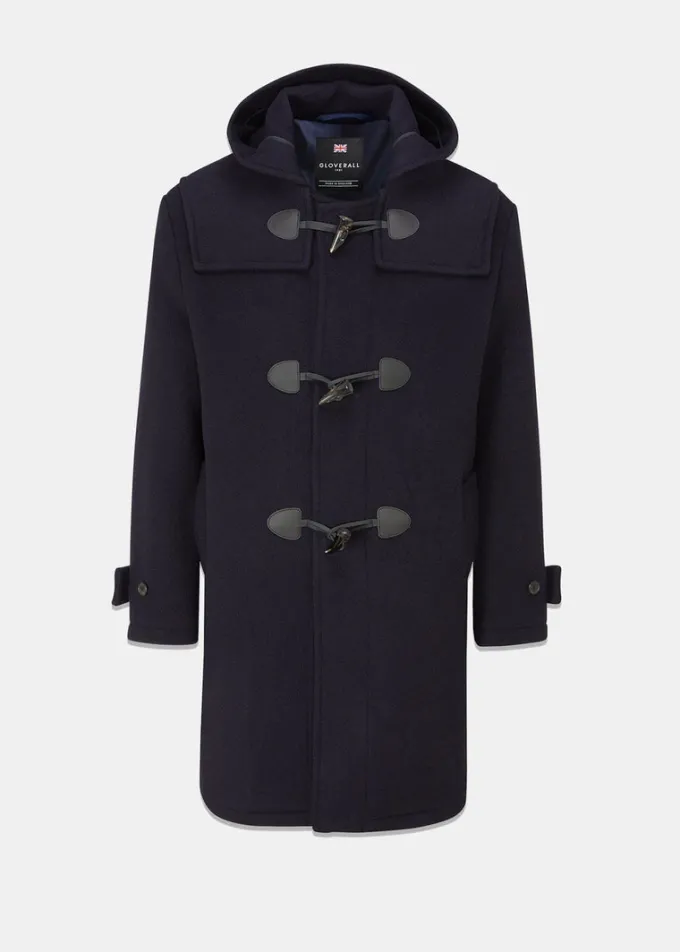 Duffle Coats*Gloverall Cashmere Drake Duffle Coat Midnight