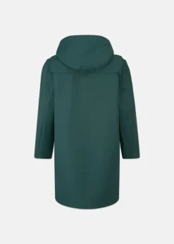 Children*Gloverall Children's Gabardine Showerproof Duffle Coat Green