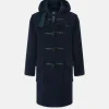 Children*Gloverall Children's Herringbone Wool Duffle Coat Navy