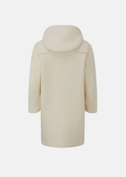 Children*Gloverall Children's Herringbone Wool Duffle Coat Winter White