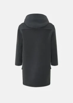 Children*Gloverall Children's Herringbone Wool Duffle Coat Grey