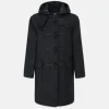 Children*Gloverall Children's Melton Wool Duffle Coat Charcoal