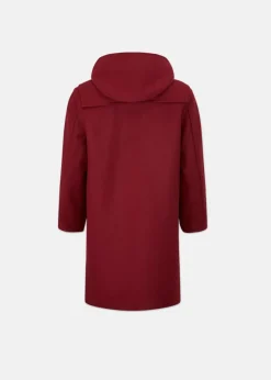 Children*Gloverall Children's Melton Wool Duffle Coat Cranberry