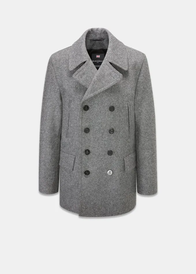 Peacoats*Gloverall Churchill Peacoat Grey