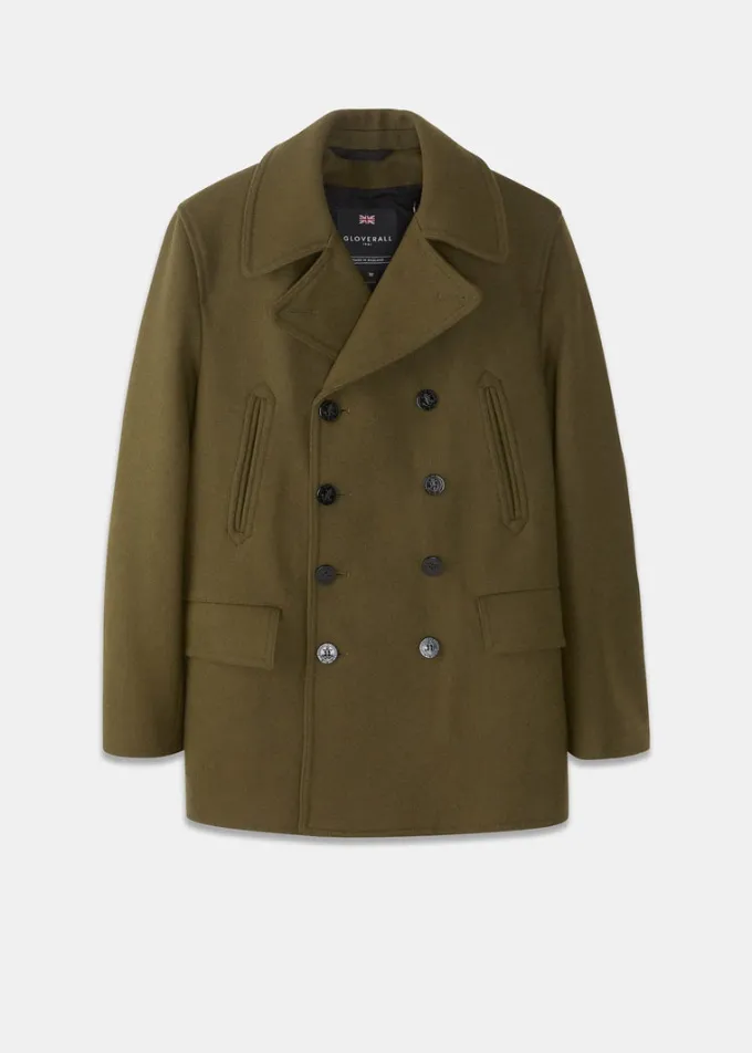 Peacoats*Gloverall Churchill Peacoat Loden