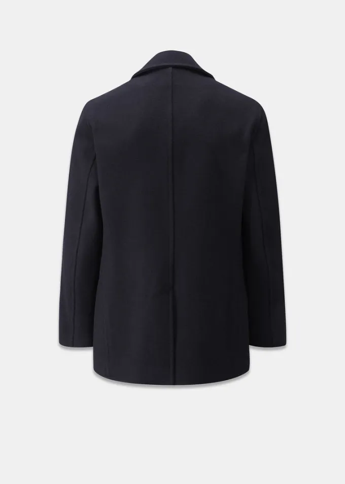 Peacoats*Gloverall Churchill Peacoat Navy