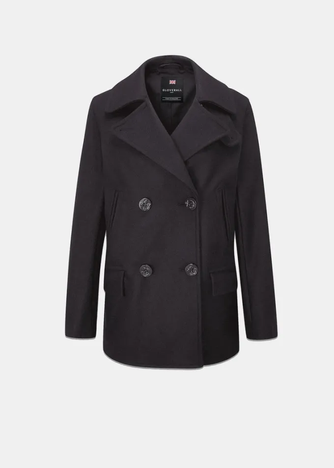 Peacoats*Gloverall Clementine Peacoat Navy
