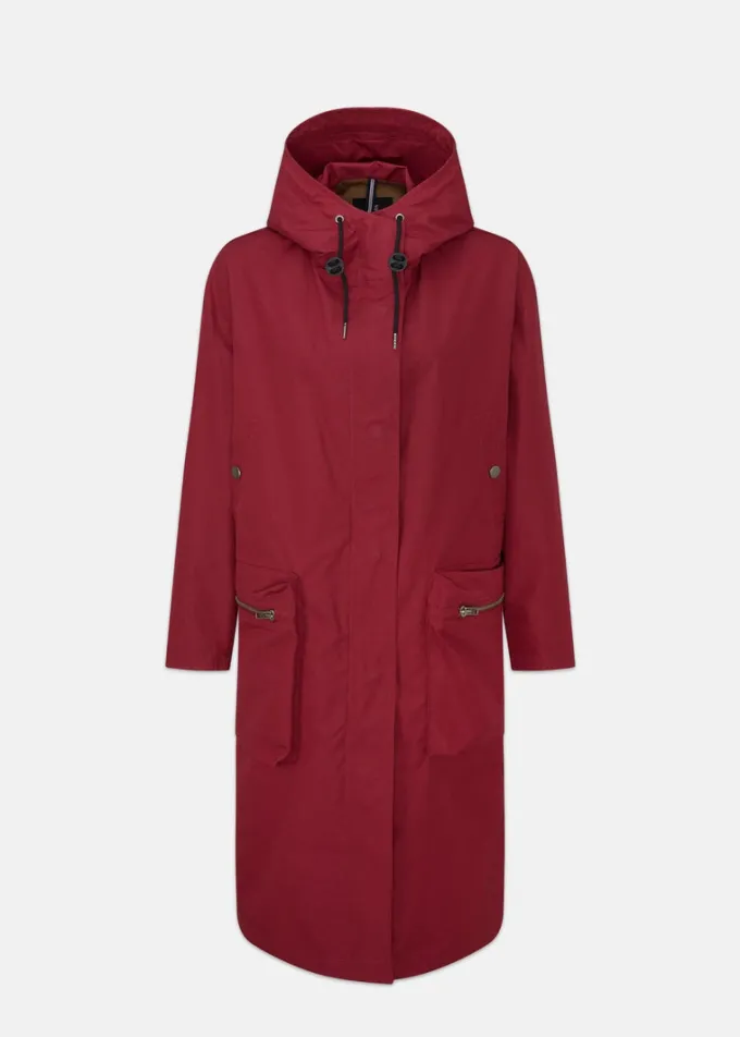 Overcoats*Gloverall Coleman Parka Bordeaux
