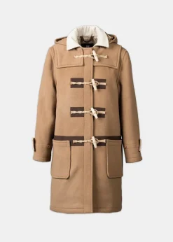 Duffle Coats*Gloverall Collared Alison Duffle Coat Camel