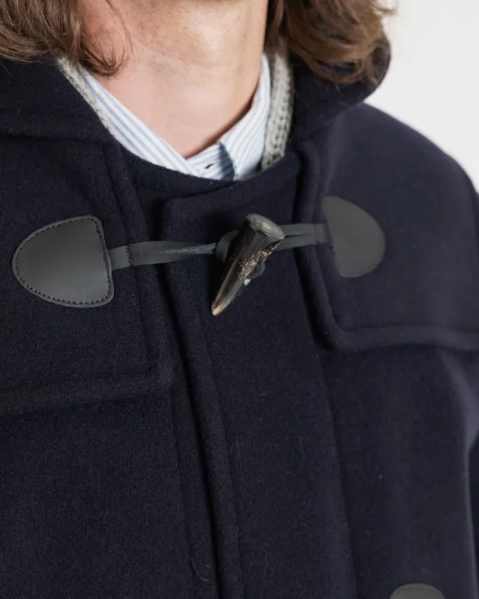 Duffle Coats*Gloverall Drake Duffle Coat Navy