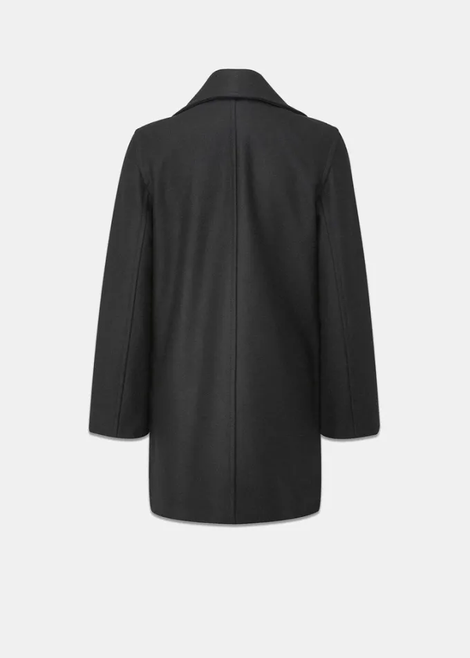 Peacoats*Gloverall Ellen Peacoat Black