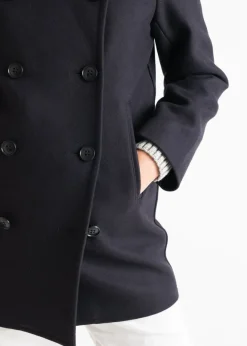 Peacoats*Gloverall Ellen Peacoat Navy