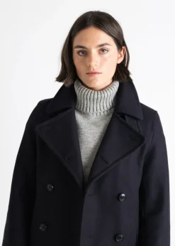 Peacoats*Gloverall Ellen Peacoat Navy