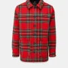 Jackets*Gloverall George Jacket Royal Stewart Black