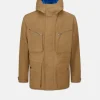 Jackets*Gloverall Greenwell Anorak Jacket Khaki