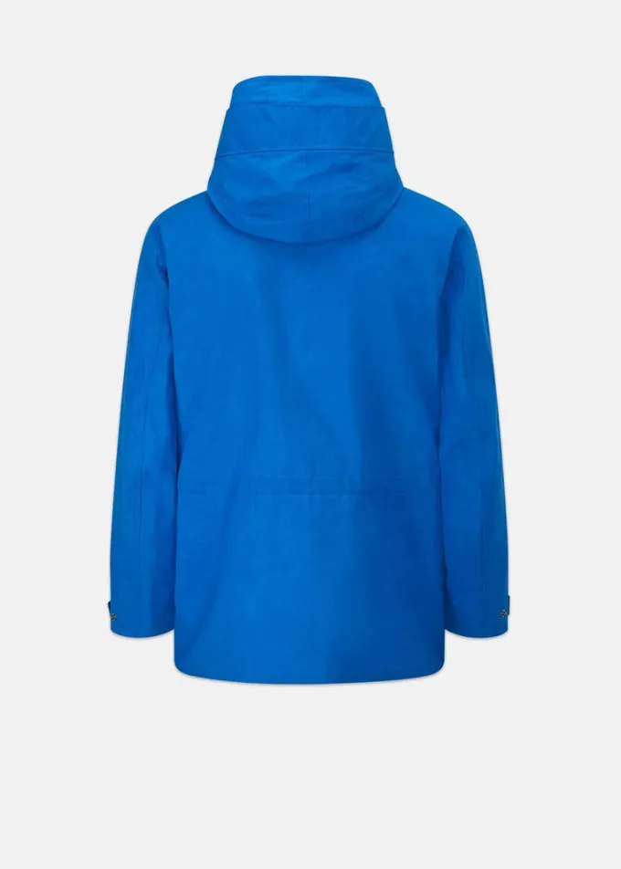 Jackets*Gloverall Greenwell Anorak Jacket Royal Blue