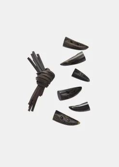 Care & Repair | Care & Repair*Gloverall Horn Toggles with Brown Leather