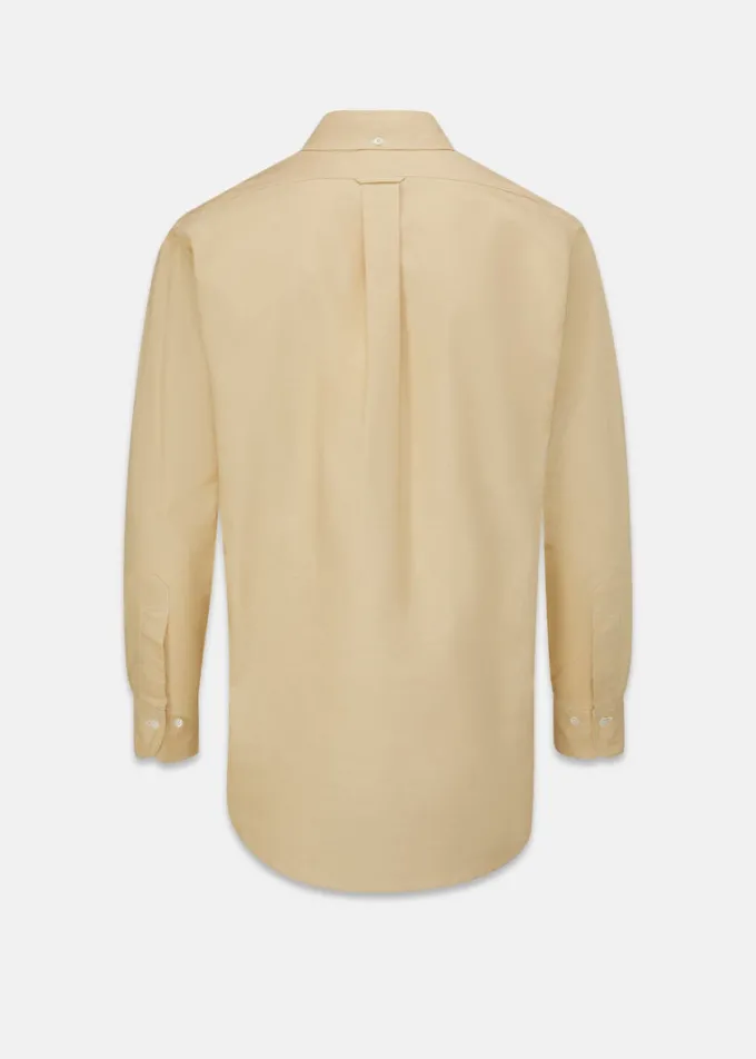 Shirts | Knitwear & Tops*Gloverall Jakes Shirts Yellow Oxford Shirt