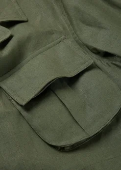 Jackets*Gloverall Keats Safari Jacket Khaki