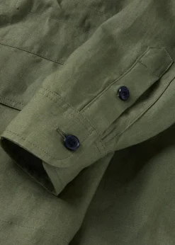 Jackets*Gloverall Keats Safari Jacket Khaki