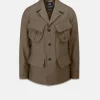 Jackets*Gloverall Keats Safari Jacket Tobacco