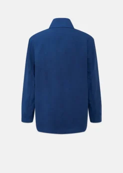 Jackets*Gloverall Kennedy Chore Jacket Royal Blue