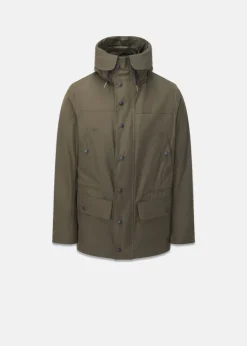Jackets*Gloverall Kipling Short Parka Khaki
