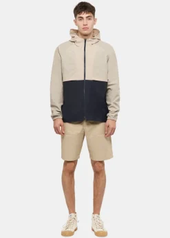 Jackets*Gloverall Les Basics X Le Short Hooded Jacket Navy