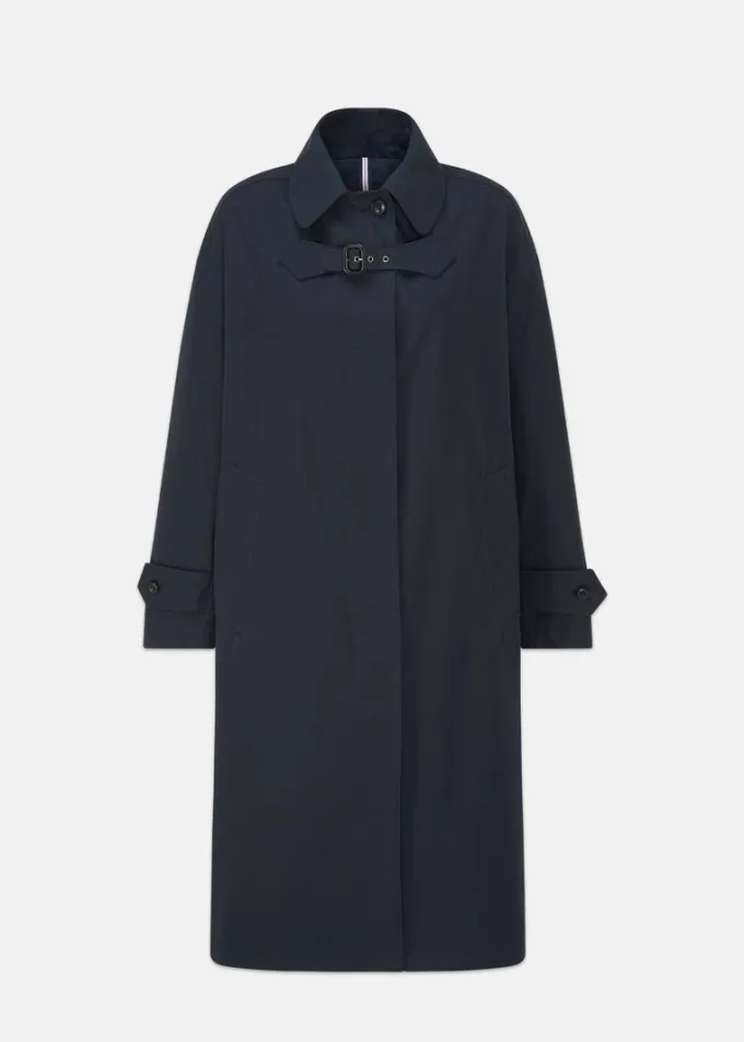 Overcoats*Gloverall Lindley Rain Mac Dark Navy