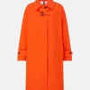Overcoats*Gloverall Lindley Rain Mac Orange