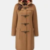 Duffle Coats*Gloverall Long Slim Fit Duffle Coat Camel Buchanan