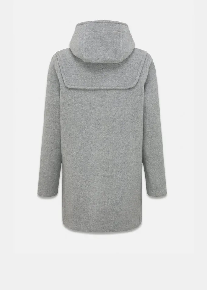 Duffle Coats*Gloverall Melissa Mid Duffle Coat Silver