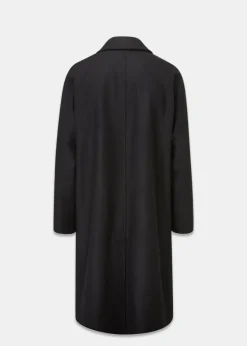 Overcoats*Gloverall Men's Chesterfield Refined Black