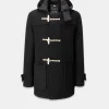 Duffle Coats*Gloverall Mid Monty Duffle Coat Black