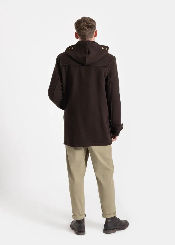 Duffle Coats*Gloverall Mid Monty Duffle Coat Brown