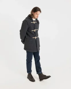 Duffle Coats*Gloverall Mid Monty Duffle Coat Charcoal