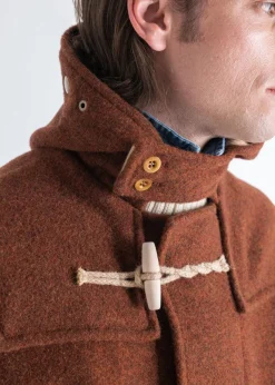 Duffle Coats*Gloverall Mid Monty Duffle Coat Rust