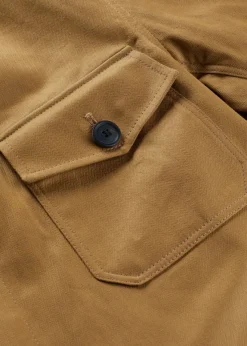Jackets*Gloverall Milton Chore Jacket Camel