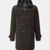 Duffle Coats*Gloverall Morris Duffle Coat Brown Tartan