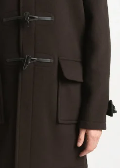 Duffle Coats*Gloverall Morris Duffle Coat Brown Tartan