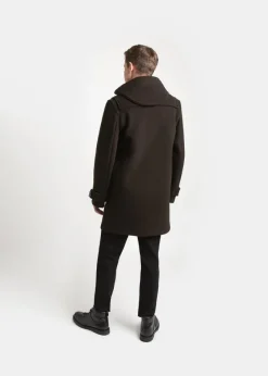 Duffle Coats*Gloverall Morris Duffle Coat Brown Tartan
