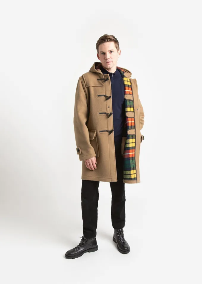 Duffle Coats*Gloverall Morris Duffle Coat Camel Buchanan