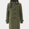 Duffle Coats*Gloverall Morris Duffle Coat Loden Check