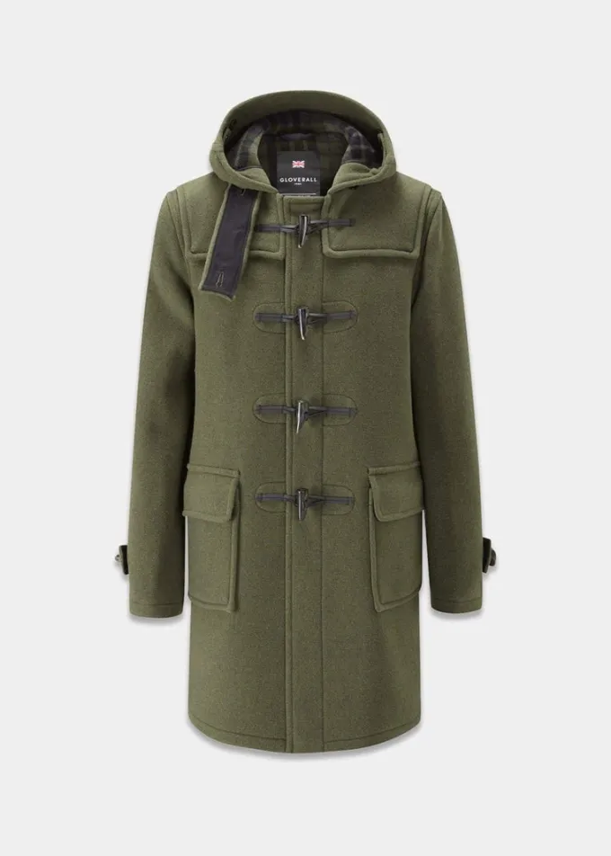 Duffle Coats*Gloverall Morris Duffle Coat Loden Check